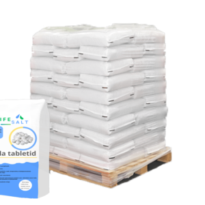 AQUA PRO salt tablets in 25 kg packages, half pallet 250 kg